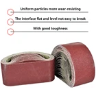 Шлифовальные ленты 533x75 мм, зернистость 80-320, ленты абразивная Шкурка наждачная для шлифовальных машин, вращающиеся инструменты, абразивный инструмент Dremel