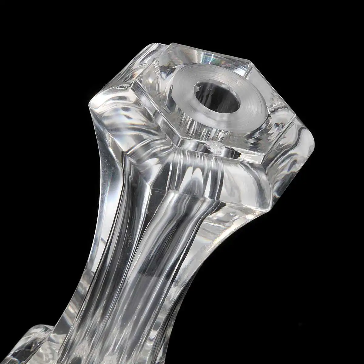 Элегантный держатель для свечи подсвечник металлическая подставка свадебный