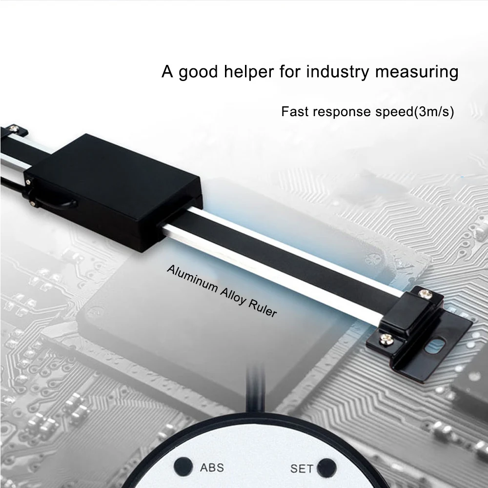 Быстрая скорость отклика Цифровая Линейная скальель с дистанционным дисплеем