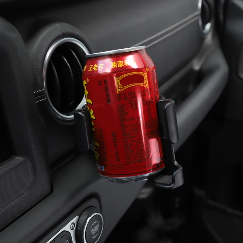 Interior Mouldings Holder for Jeep Wrangler JL 2018+Stand Bracket Multi-function Cup Bottle Car Mobile Phone |