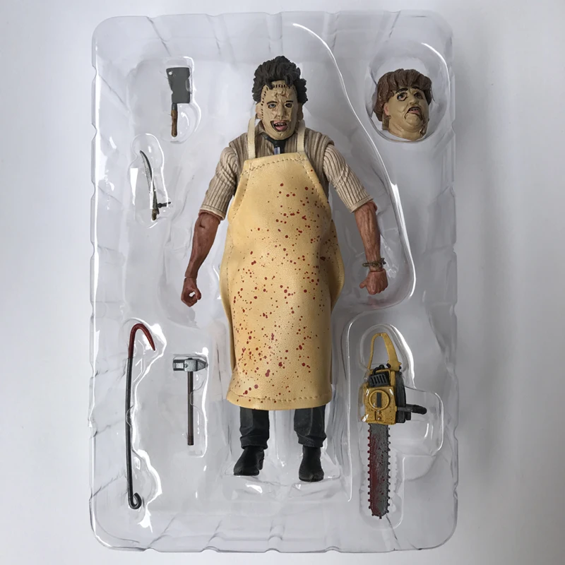 neca figure leatherface chainsaw massacre leather action figure friday jason freddy krueger pennywise michael myers toys free global shipping