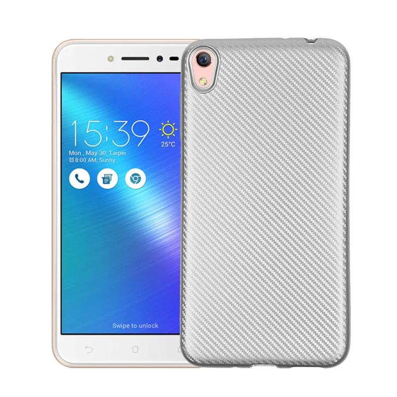 Чехол wolfrole для Asus ZenFone Live ZB501KL роскошный мягкий матовый чехол из углеродного