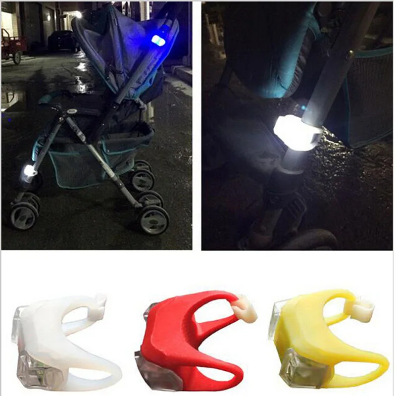 80 шт./лот ночник силиконовый предупреждающий светодиодный|for baby stroller|strollers for