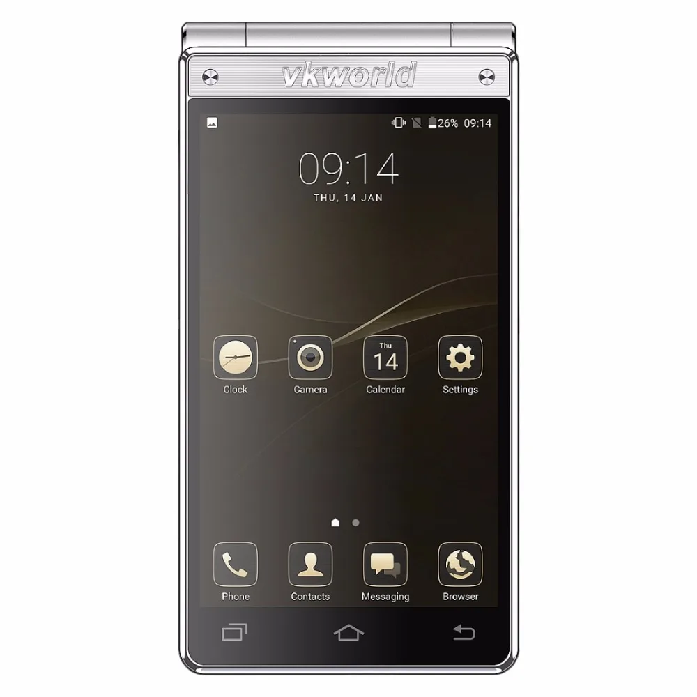Vkworld T2 плюс 4G 3 ГБ Оперативная память 32 Android7.0 Раскладной Смартфон MT6737 четыре ядра 4