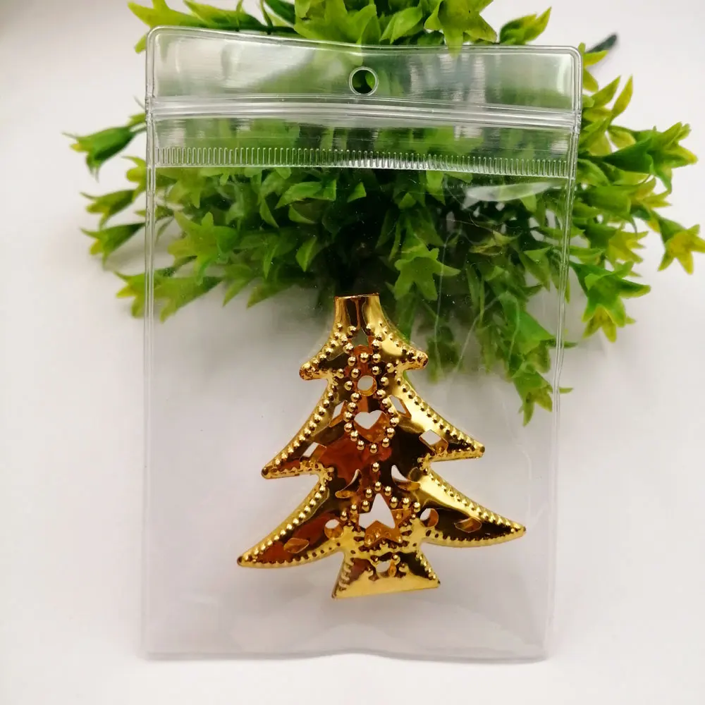 Прозрачный пластиковый пакет с крючком из ПВХ 500 шт./лот закрывающийся прозрачный