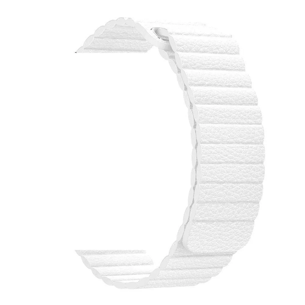 Ремешок для наручных часов Apple Watch S1 2 3 4 черный кожаный ремешок с магнитной застежкой спортивный ремешок для наручных часов 38 40 42 44 мм