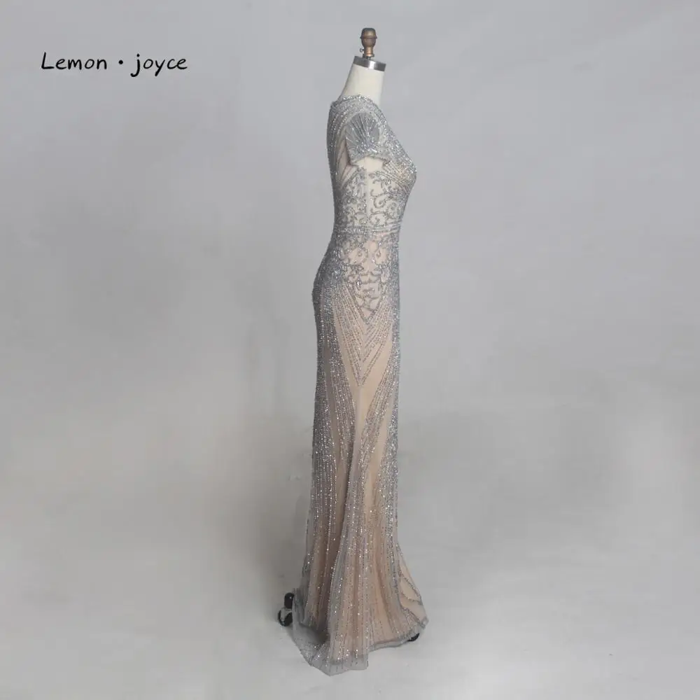 Lemon joyce Роскошные Длинные вечерние платья 2020 сексуальные для выпускного с
