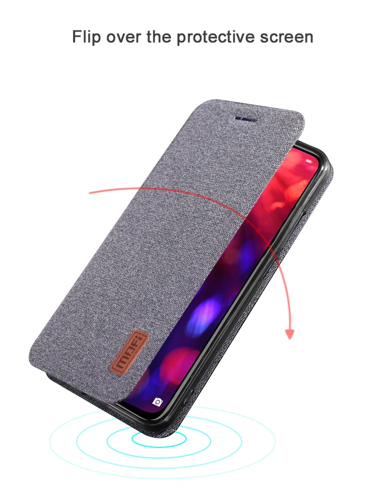 Чехол-книжка для huawei honor view 20, полностью защитный силиконовый чехол v20, чехол для honor view 20