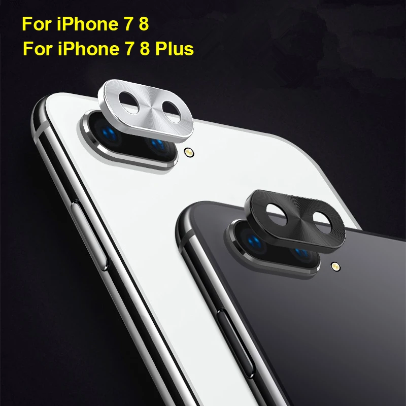 Металлическая защита объектива камеры для iPhone 7 8 Защита от царапин защитный