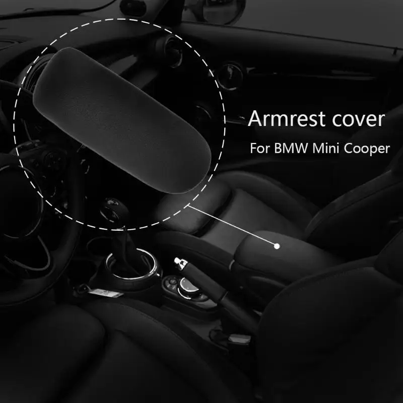 VODOOL 1 шт. кожаная центральная консоль Mini Cooper крышка подлокотника для BMW