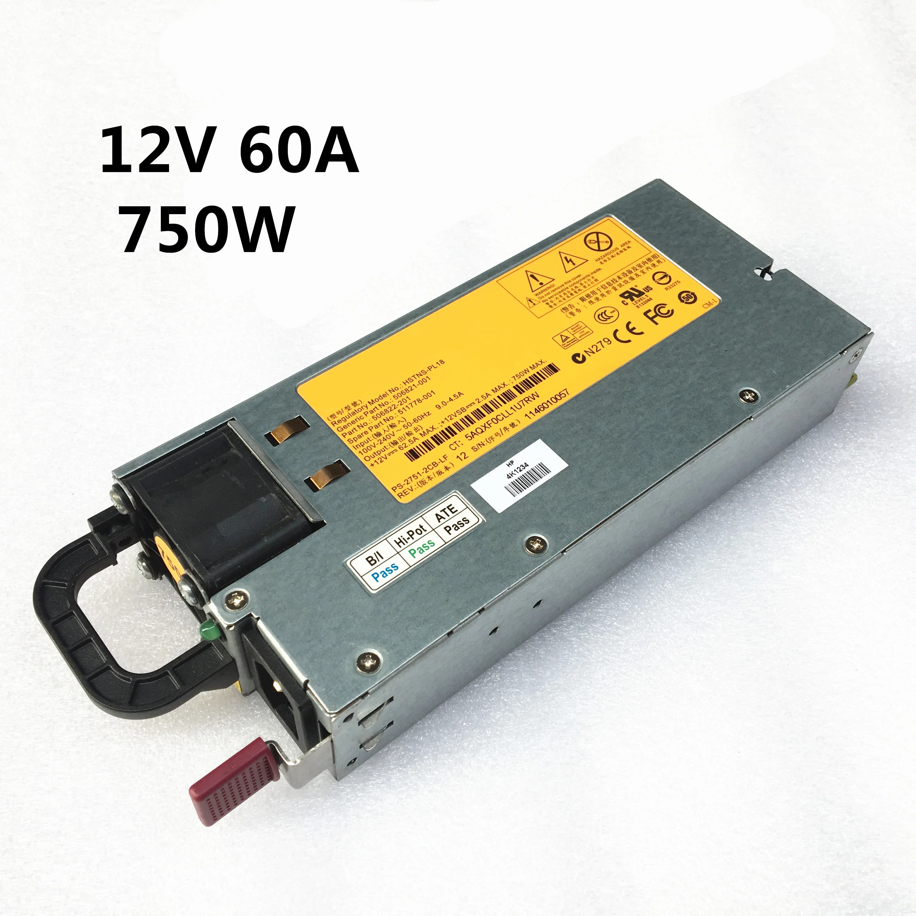 DL380G6 серверный блок питания HSTNS PL18 DPS 750RB в 506821 001 511778 аккумулятор большой емкости
