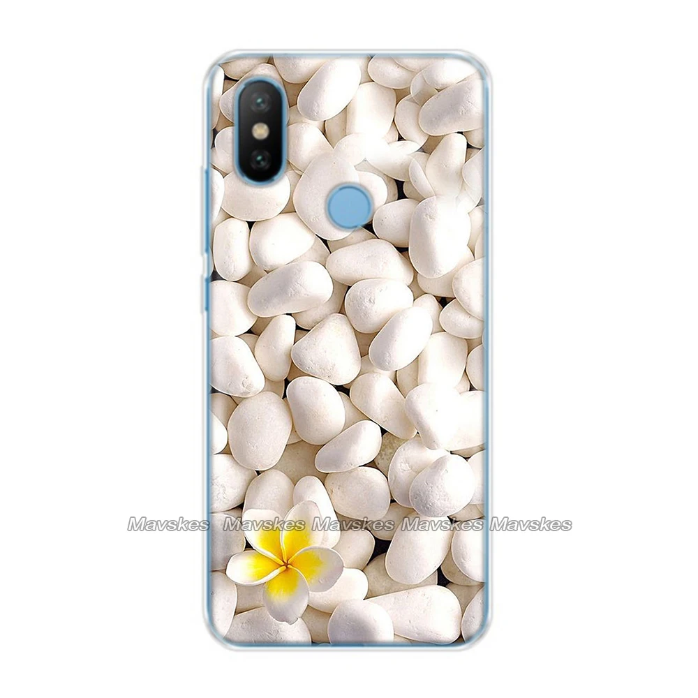 36 Силиконовый чехол для Xiaomi mi A2 Lite, чехол с полной защитой, мягкая задняя крышка из ТПУ для Xio mi A2 Funda A 2 LITE, чехол для телефона s Coque - Цвет: 36