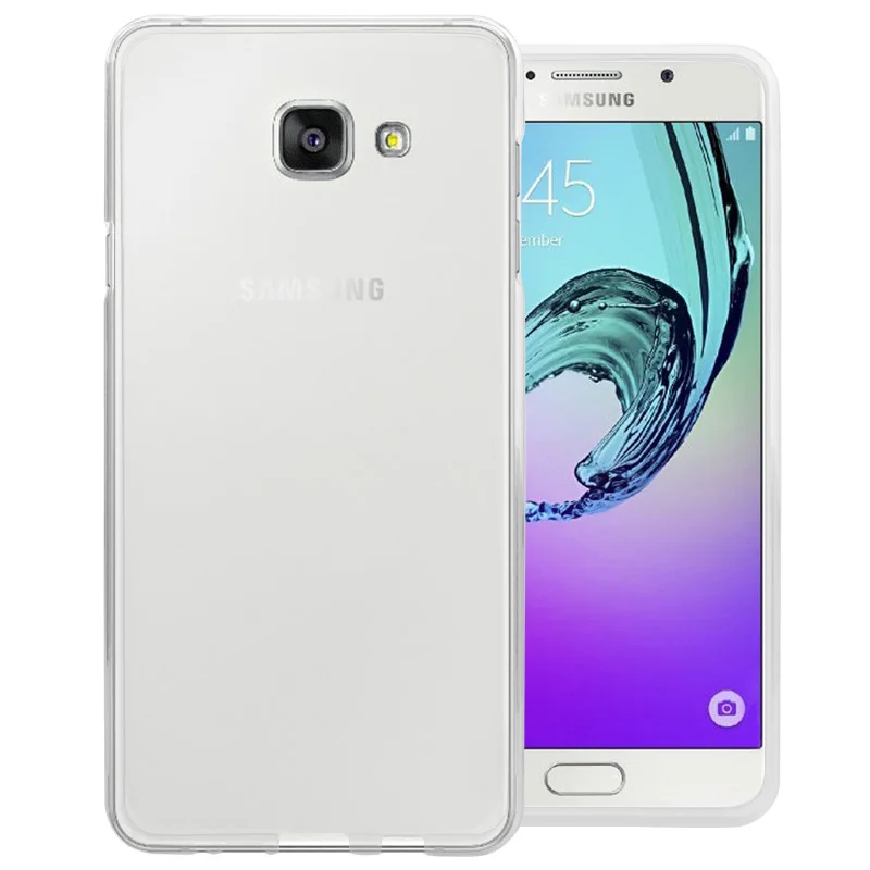 Чехол для Samsung Galaxy A5 2016 5 2 дюймовый Матовый ТПУ мягкий чехол телефона задней
