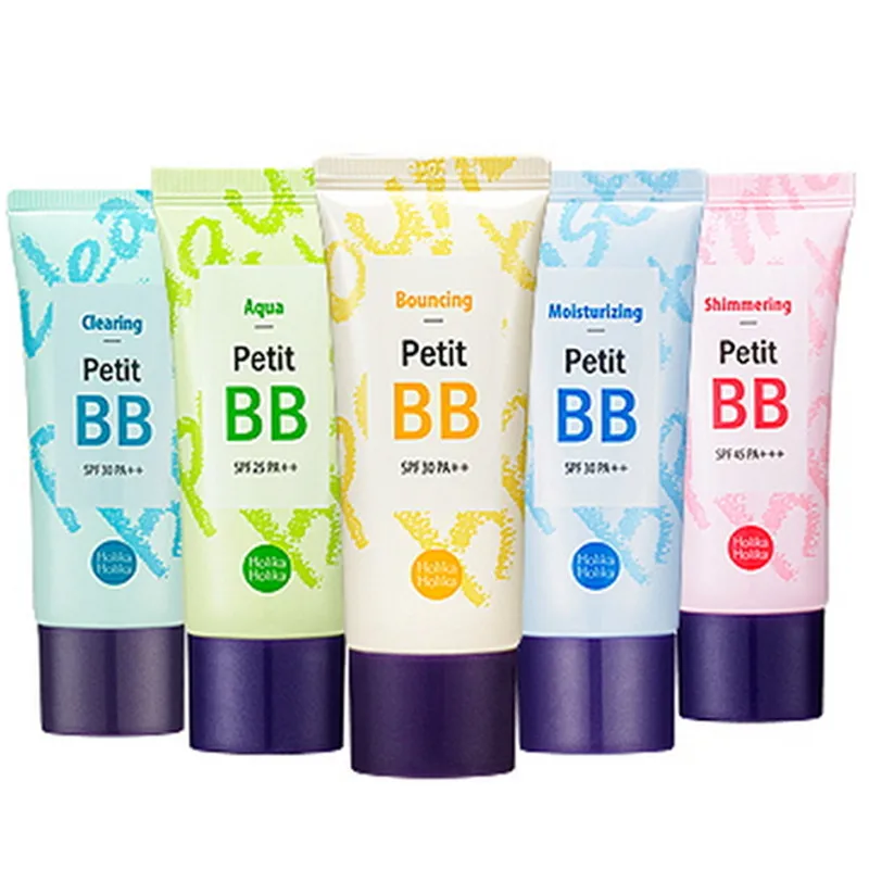 HOLIKA Petit BB крем 30 мл 5 Тип Основы база увлажняющий идеальная крышка корректоры для
