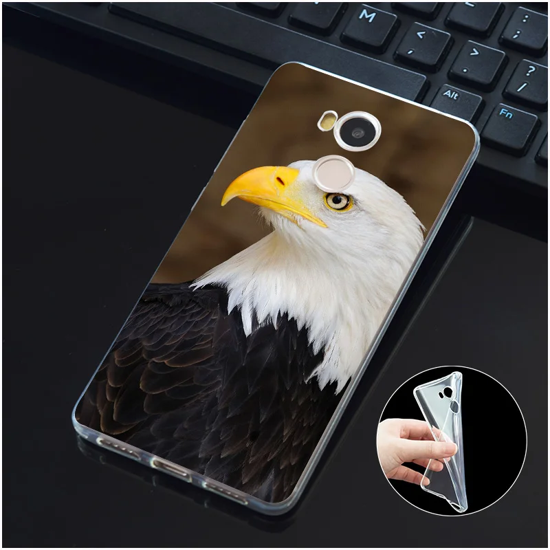 DREAMFOX M466 Eagle Мягкий ТПУ силиконовый чехол для Xiaomi Redmi Note 3 4 5 Plus 3S 4A 4X 5A Pro Global |