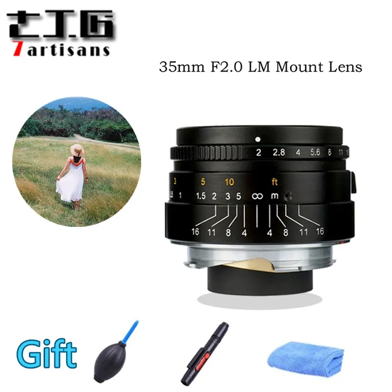 Оригинальный 7 маунтный объектив 35 мм F2 с большой апертурой для камер sony Leica A7II A7RII
