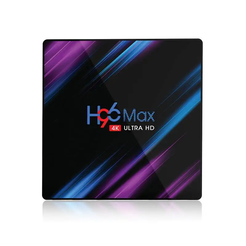 H96 max 3318 Четырехъядерный 4 + 64G Android 9 0 HD умный сетевой медиаплеер ТВ-приставка с