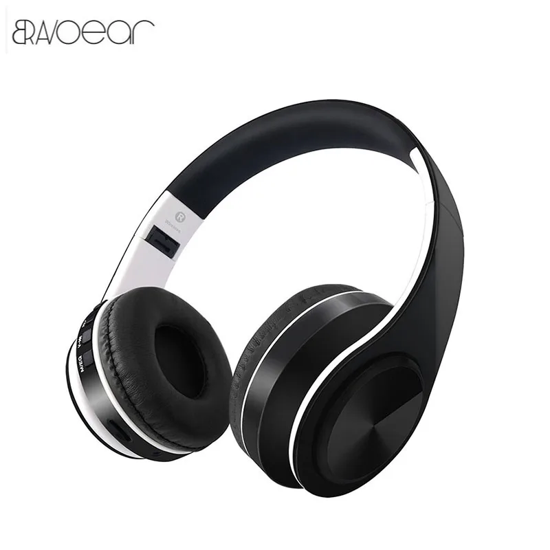 BRAVOear беспроводные наушники Bluetooth гарнитура стерео складные спортивные микрофон