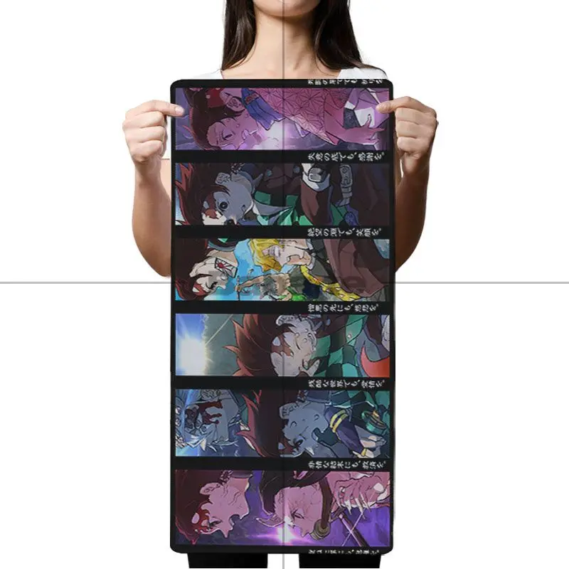 Lock Edge 40X90cm Babaite Demon Slayer Kimetsu no Yaiba, коврик для клавиатуры, резиновый игровой коврик для мыши, Настольный коврик, Комфортный коврик для мыши, игровой коврик для мыши - Цвет: Lock Edge 40X90cm