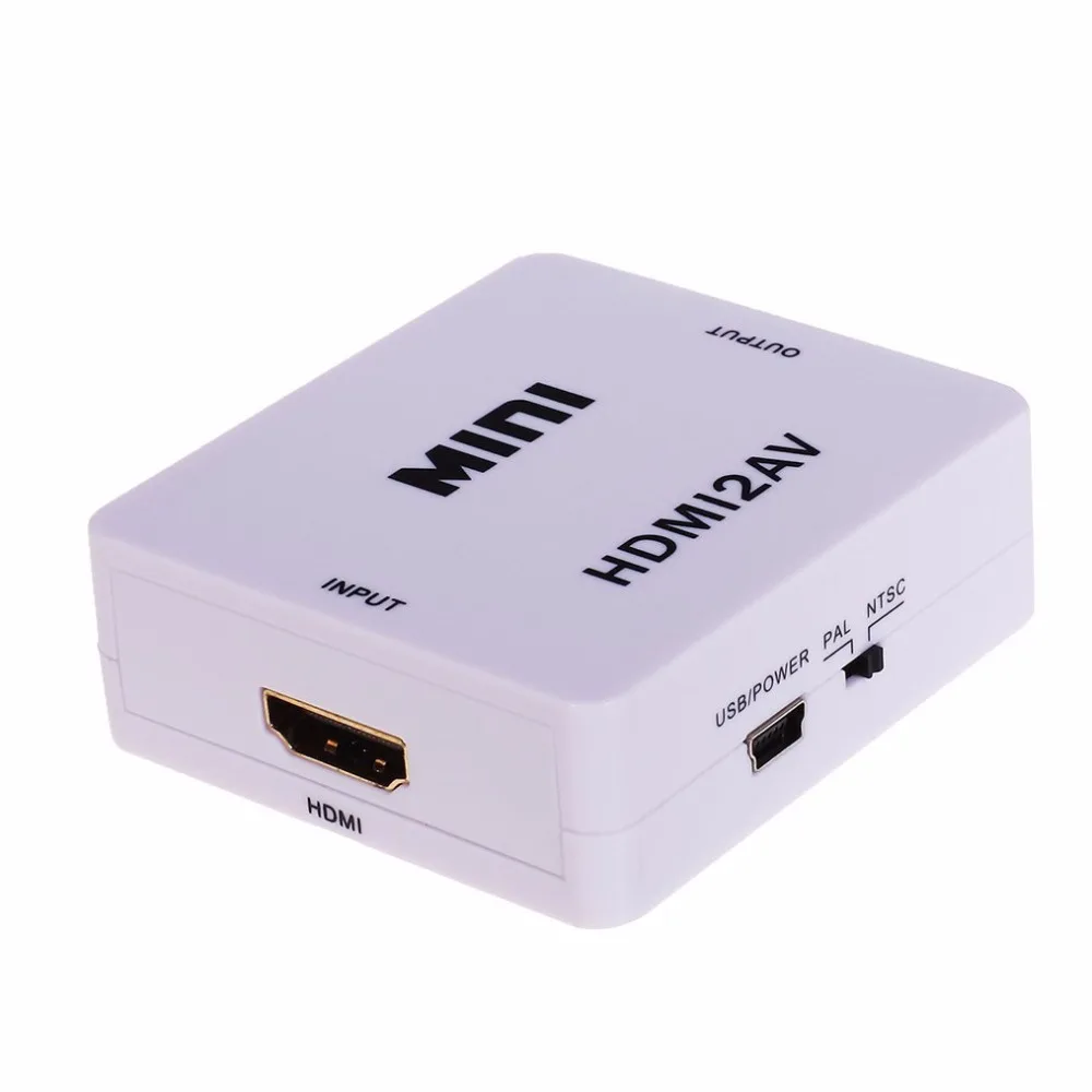 USB концентратор 1 порт HDMI в AV конвертер 1080P дополнительный для HD компьютера