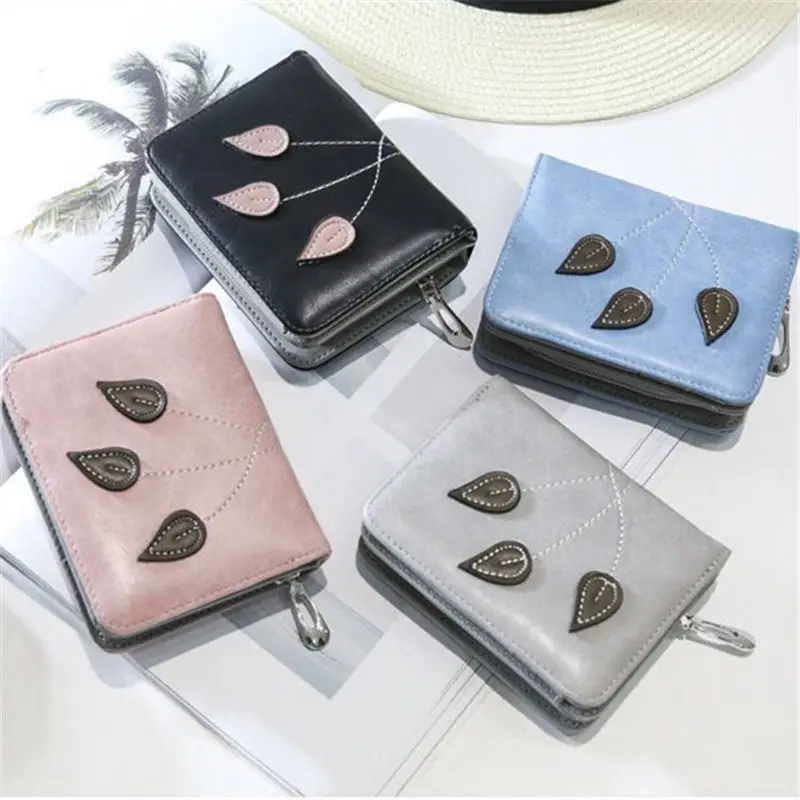 

Designer Brand Luxury Women's Wallet Purse Female Small wallet perse Portomonee portfolio lady short carteras 2017