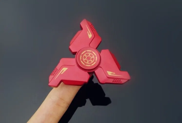 Ручной спиннинг ручной Спиннер из металлического сплава EDC Tri Spinner игрушки для