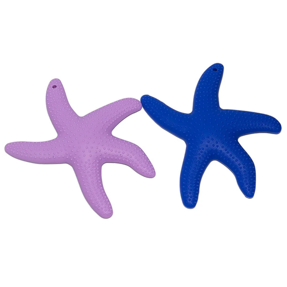 Силиконовая пустышка Starfish без BPA безопасный для детей Прорезыватель зубов укуса
