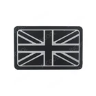 3D ПВХ Английский флаг патч Великобритания Военный Патч тактические бейджи боевые Резиновые Патчи для рюкзак для одежды