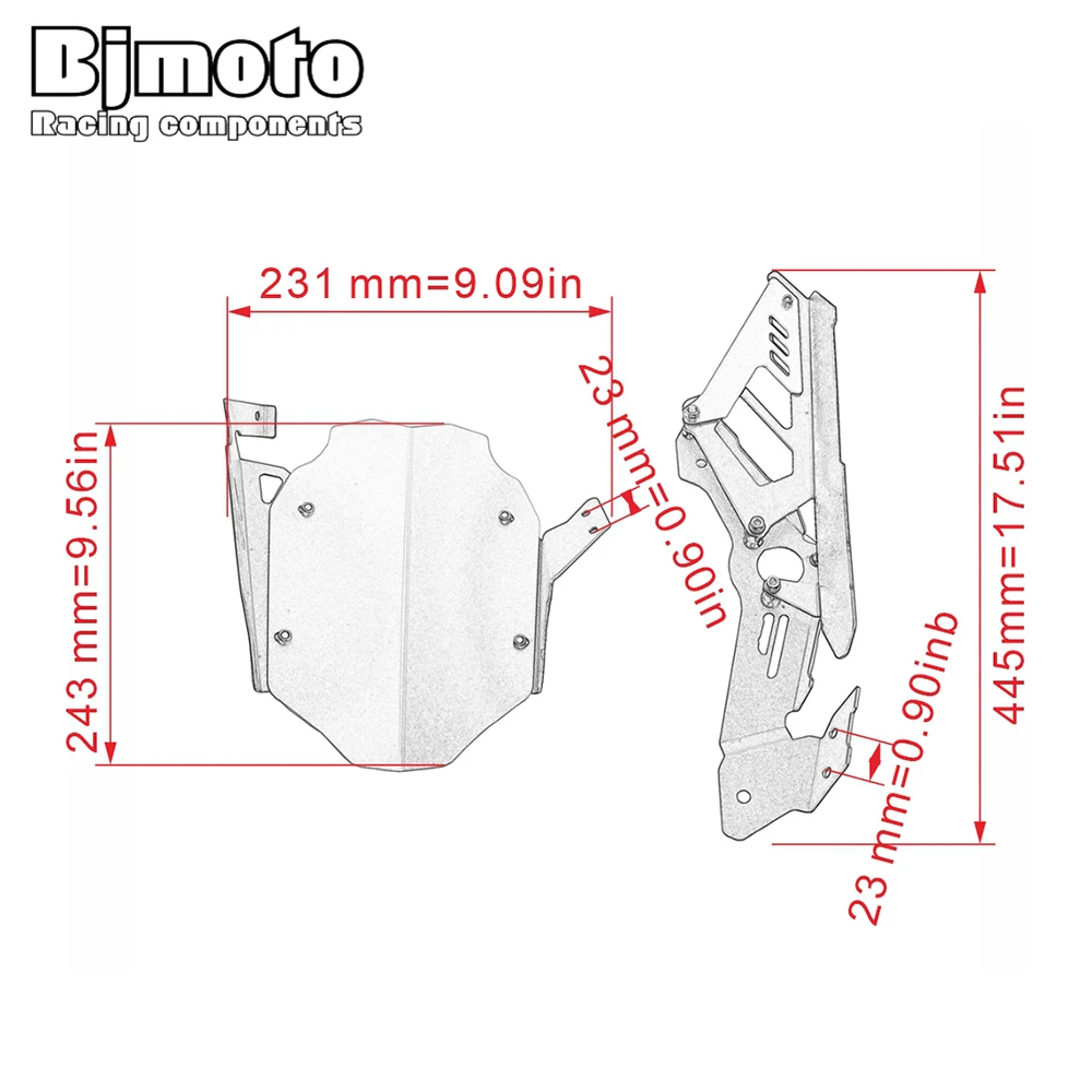 

BJMOTO Kawasaki ninja 400 ninja400 2018-2020