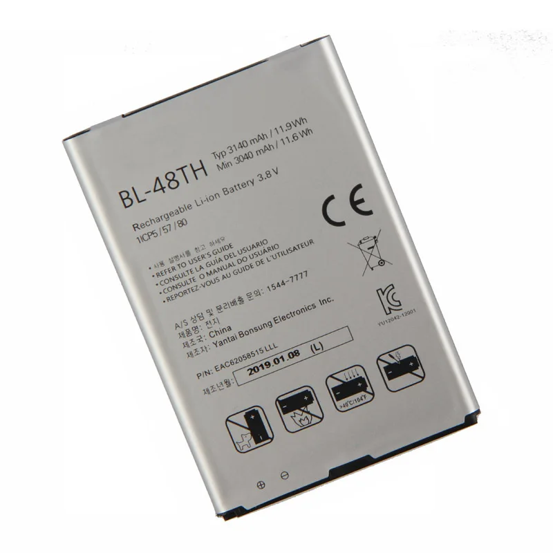 Оригинальный аккумулятор для LG E940 E977 BL 48TH Optimus G Pro E980 E985 E986 3140 мАч|battery for|battery for