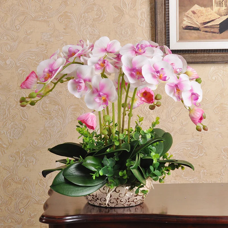 Имитация цветов XXXG цветочные горшки для украшения интерьера гостиной цветы