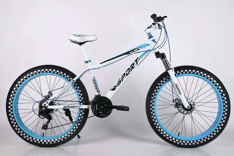 x-передний бренд снегоход 7,21, 24,27 скорость 2" 4 Fat Tire MTB горный велосипед редукция передач пляжный велосипед bicicleta