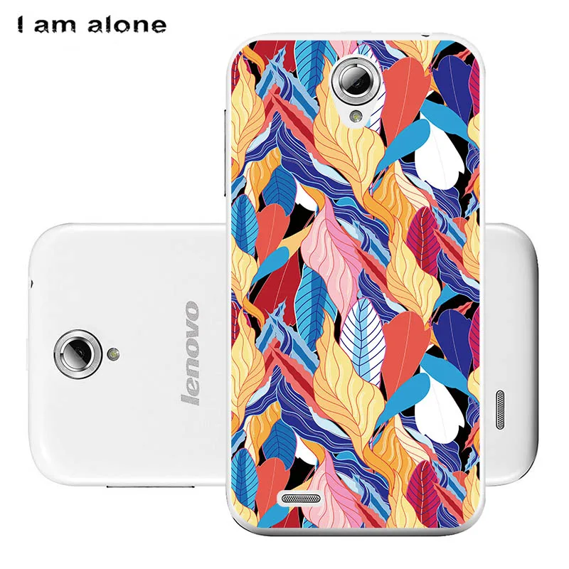 Soft TPU KK37 Чехлы для телефонов I am alone для lenovo A859 5,0 дюймов Мягкий ТПУ мобильный Модный Цветной милый чехол для lenovo A859 сумки - Цвет: Soft TPU KK37