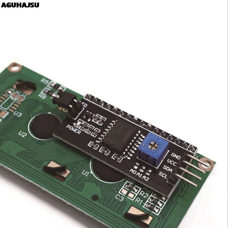 Модуль IIC/I2C 1602 с синим зеленым ЖК экраном для arduino UNO r3 mega2560 LCD 1 шт./лот|ЖК-модули| |