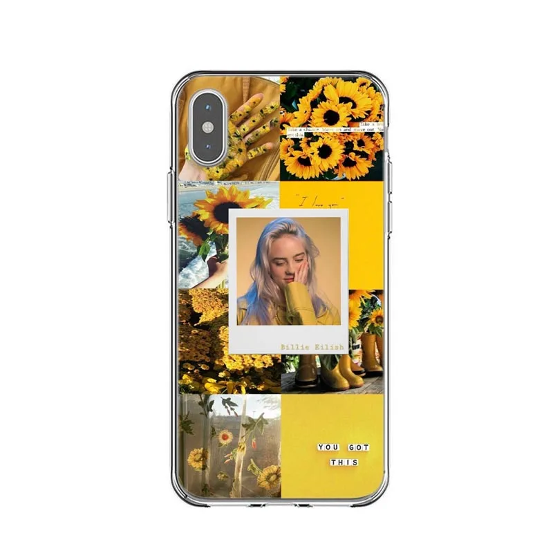 Billie eilish rainbow blohsh Ocean Eyes мягкая задняя крышка чехол для телефона iPhone 11 Pro Max X 5 5S SE 6 6S