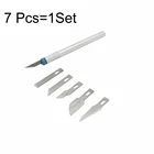 Набор универсальных ножей для рукоделия, 7 шт.компл., лезвие аксессуары для резки