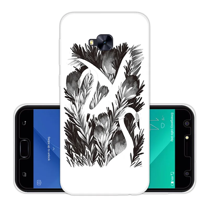Для Asus Zenfone 4 Selfie ZD553KL Силиконовые ТПУ чехлы для телефонов DIY роскошные Fundas