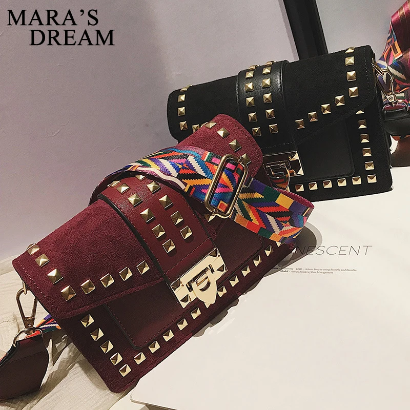 Mara's Dream 2018 новые женские сумки мессенджеры из искусственной кожи с клапаном