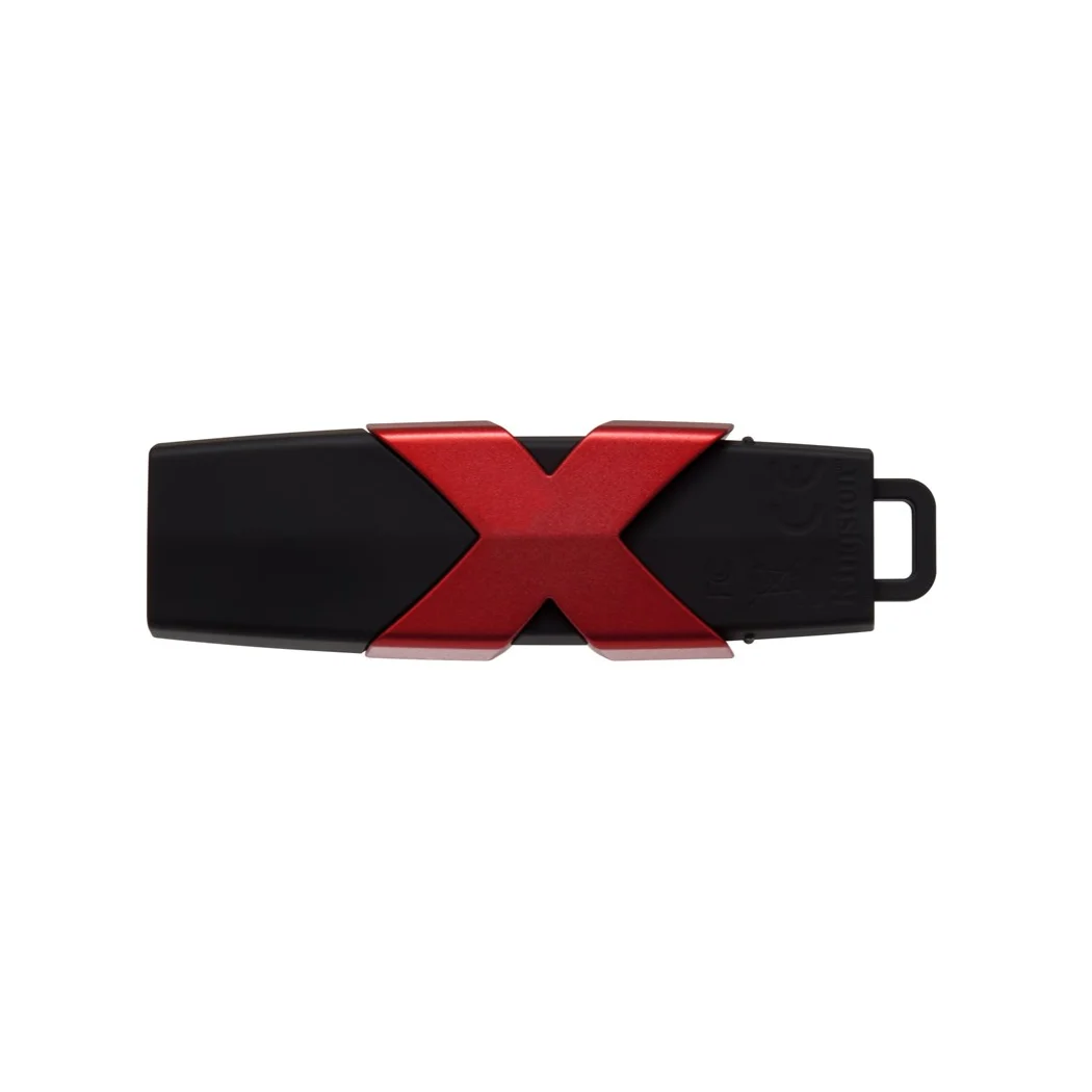 HyperX 64 GB 3 0 (3 1 Gen 1) usb type-A Разъем 350 МБ/с./с крышка Черный Красный | Компьютеры и офис