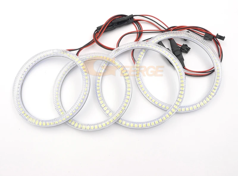 Для Volkswagen VW Sharan 2000-2010 ксеноновая фара отличное Ультра яркое освещение smd комплект светодиодов «глаза ангела» DRL