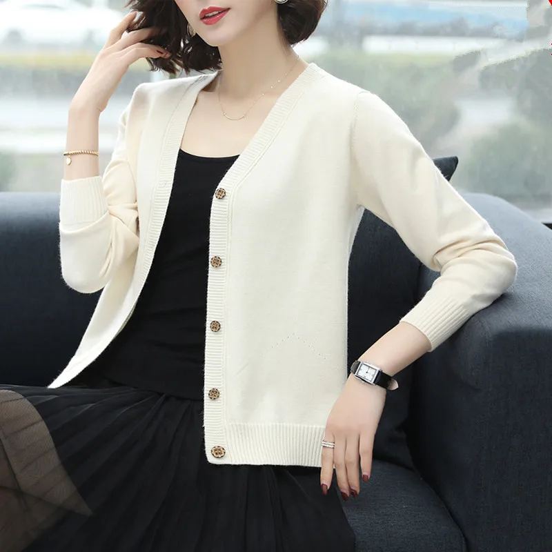 KMETRAM Spring Women's Sweater Wool Knitted Cardigan Women Clothes 2020 Ladies Tops Korean Cardigans Chompas Para Mujer MY2688 |