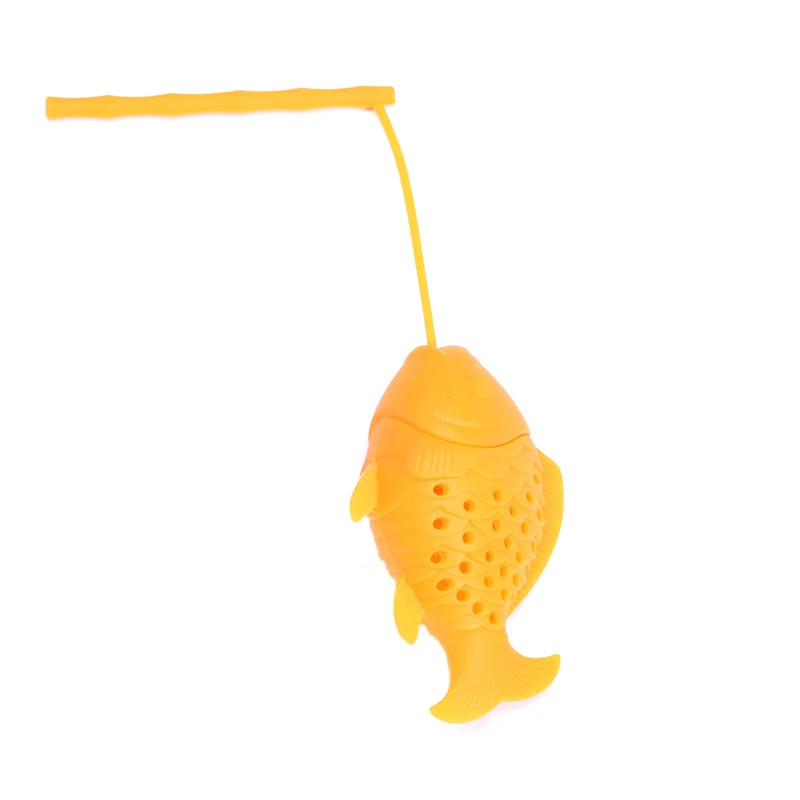 Недавно рыба силиконовая Чай фильтр свободные Листа Заварки Травяные специи