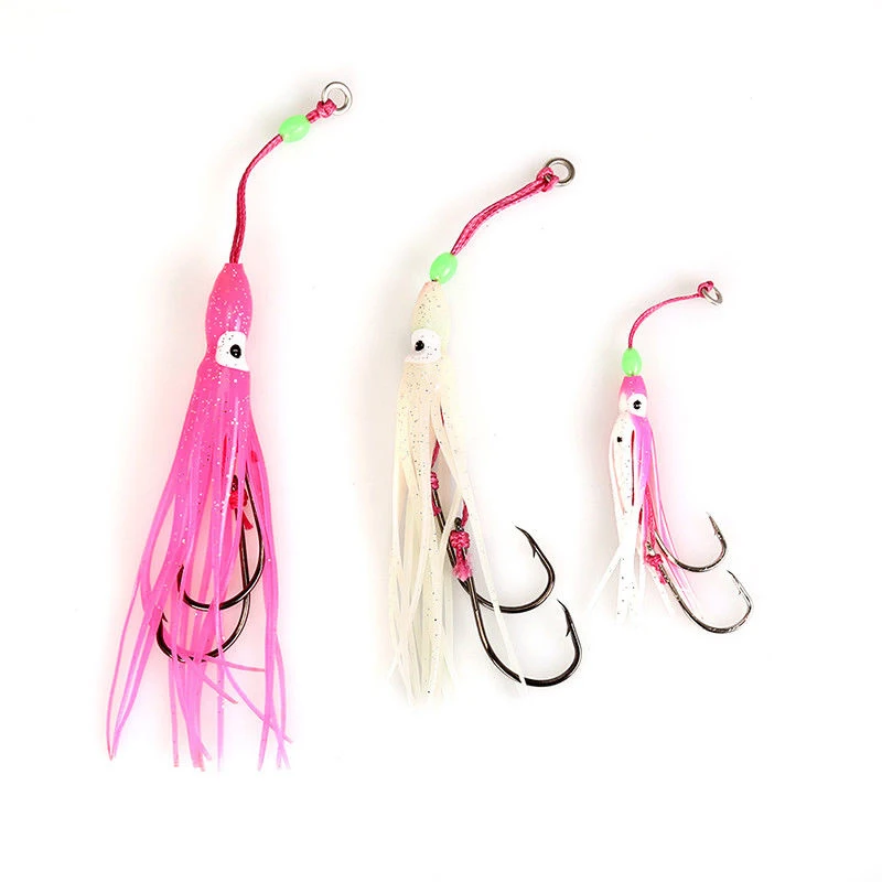 2 шт. рыболовные приманки рыбалка Inchiku помочь Аксессуары для рыбалки крючок