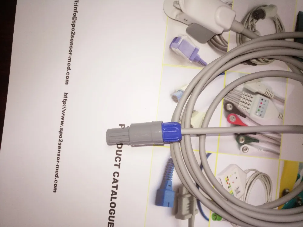 Бесплатная доставка детский зажим для пальца kmtkeramed Mindray: PM7000 6201 8000 9000 mec1000 2000 BCIMODULE