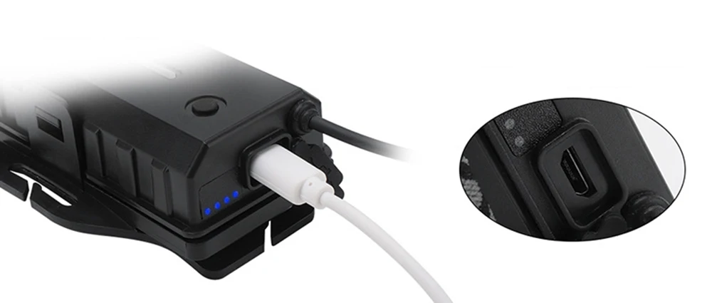 USB Перезаряжаемый светодиодный налобный фонарь 7 Mode T6+ COB многофункциональная Водонепроницаемая фара с индикатором мощности с помощью аккумулятора 18650