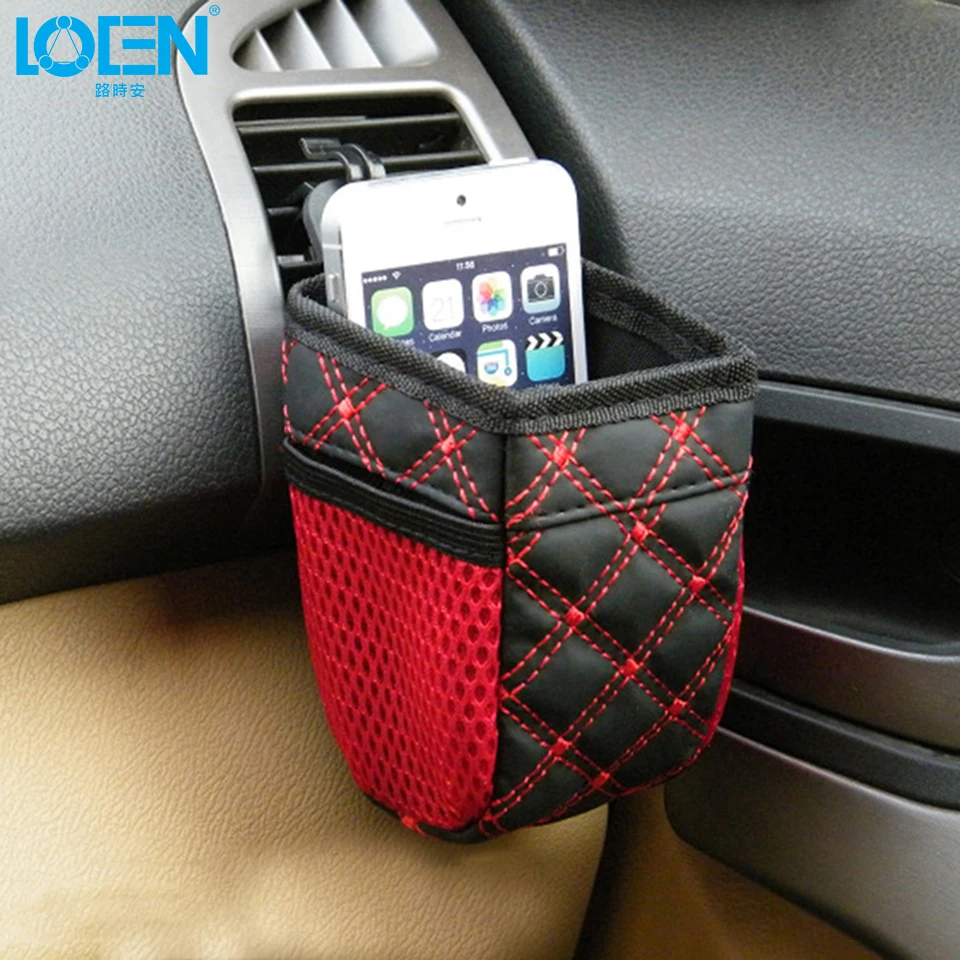 Автомобильный Воздухопроницаемый мобильный телефон сетчатый держатель