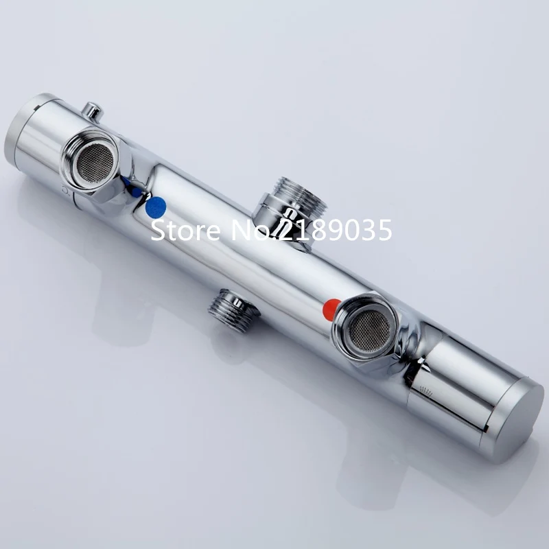 Термостатический кран для душа смеситель ванны и медь с постоянной температурой