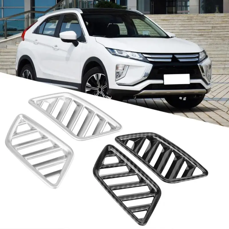2 шт. внутренняя отделка верхней вентиляционной крышки для Mitsubishi Eclipse Cross 2017-2018