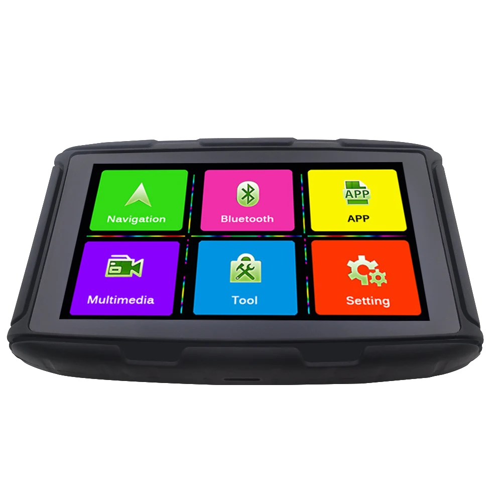 gps moto новейший RAM512 android IPX7 водонепроницаемый wiFi, bluetooth 4,0, google Karadar навигатор moto rcycle
