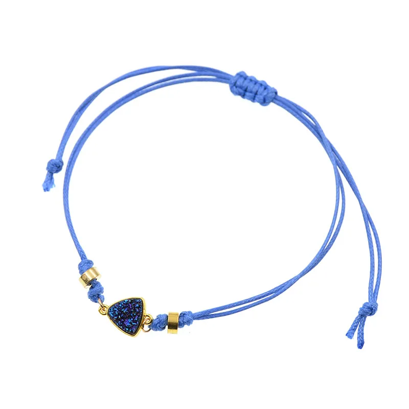 Браслеты на ногу WELLMORE женские ювелирные украшения из тройных камней ножные